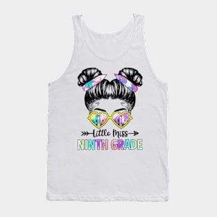 Little Miss Ninth Grade Girls Back To School Shirt Daughter Tank Top